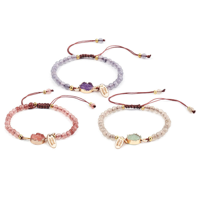 Nimara Ritual Natural Crystal Charm Lucky Healing Bracelet