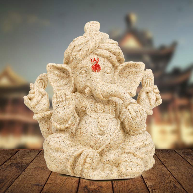 Nimara Ritual Ganesh Ganpati Elephant Statue Transformation Home Decoration