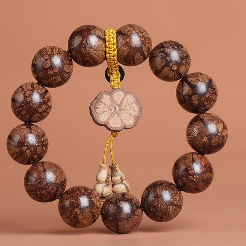 Nimara Ritual Plum Blossom Wood Inner Peace Bracelet