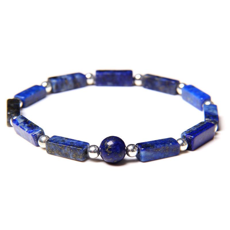 Nimara Ritual Natural Crystal Amethyst Tiger Eye Spiritual Balance Bracelet
