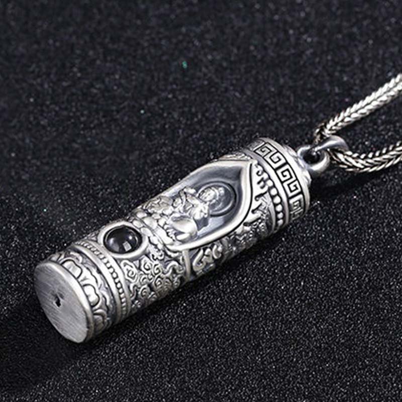 Nimara Ritual Chinese Zodiac Natal Buddha Projection Prosperity Necklace Pendant