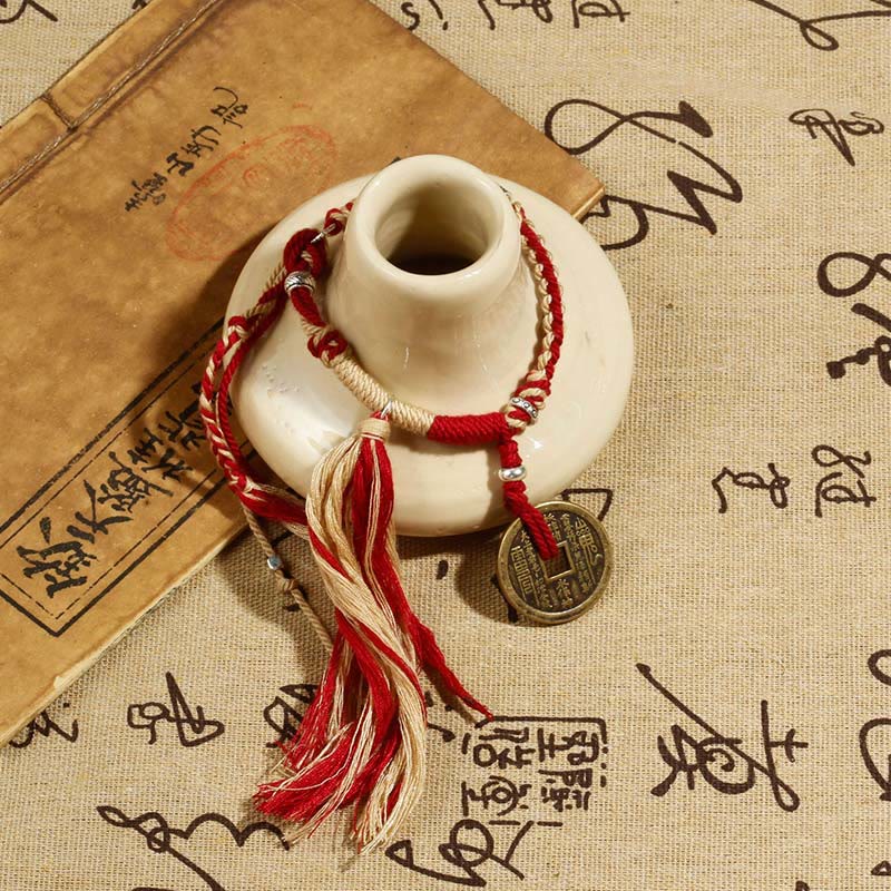 Nimara Ritual Mountain Ghosts Spend Money Wealth Prosperity Handmade Braided Bracelet