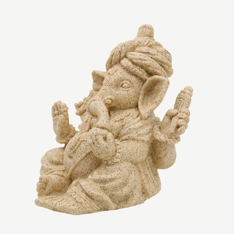 Nimara Ritual Ganesh Ganpati Elephant Statue Blessing Protection Home Decoration