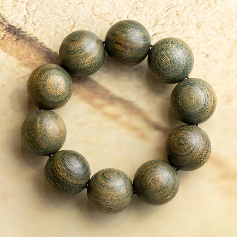 Nimara Ritual Tibetan Green Sandalwood Soothing Cure Bracelet