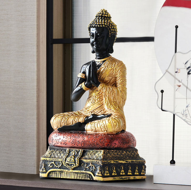 Nimara Ritual Buddha Compassion Resin Statue Decoration