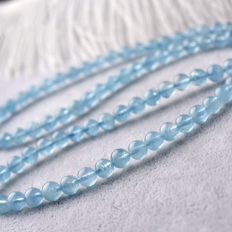 Nimara Ritual Natural Aquamarine Peace Healing Bracelet