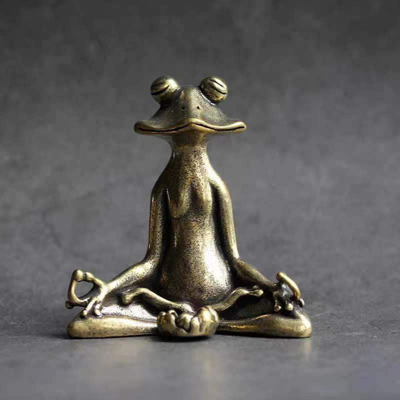 Nimara Ritual Mini Small Frog Turtle Koi Fish Snail Crab Copper Wealth Home Decoration