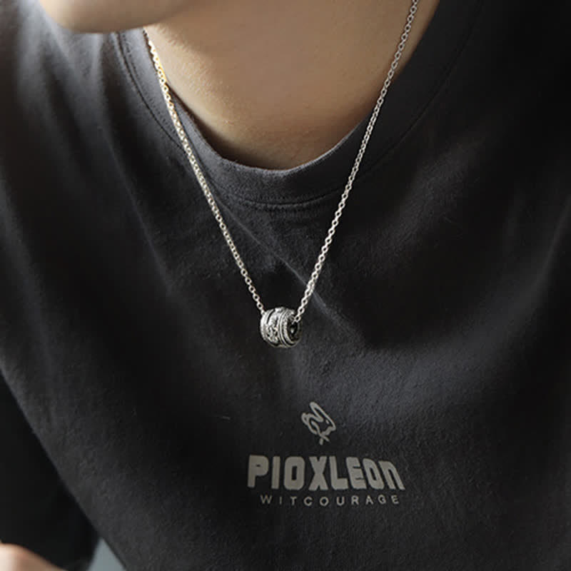 Nimara Ritual PiXiu Luck Wealth Rotatable Necklace Pendant