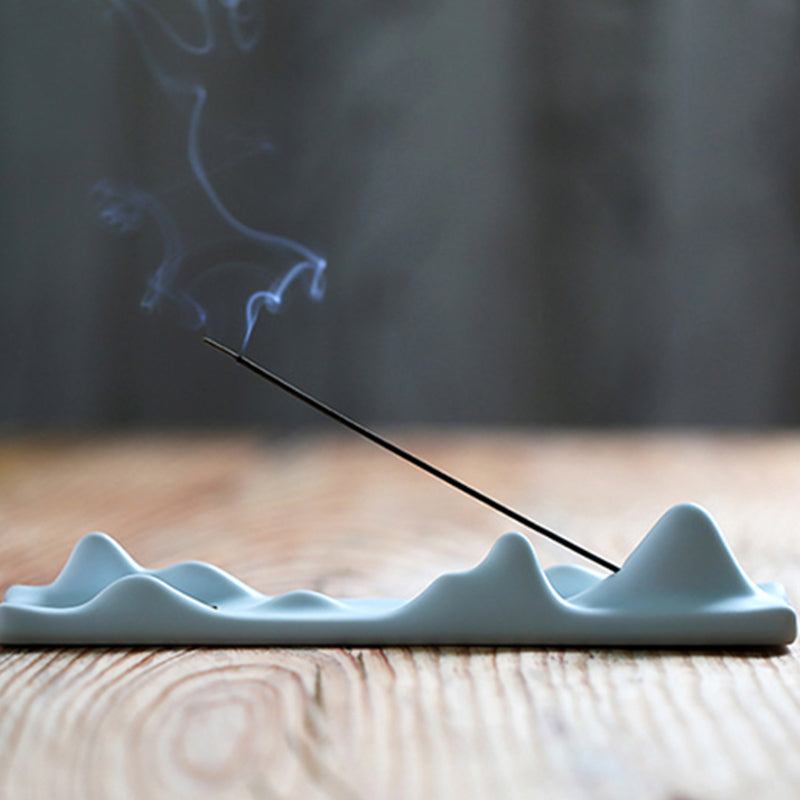 Nimara Ritual Mountain Cloud Meditation Balance Incense Holder
