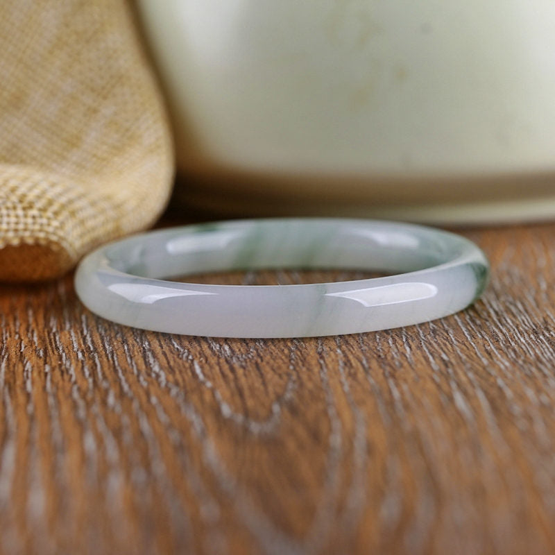 Nimara Ritual Natural Jade Abundance Protection Bracelet Bangle