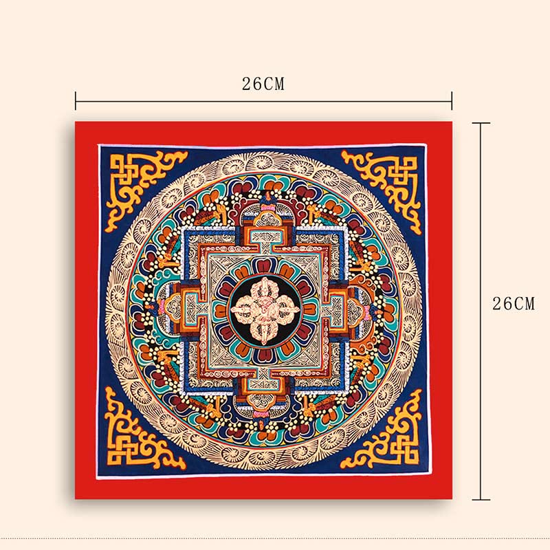 Nimara Ritual Tibetan Handmade Thangka Painting Blessing Thangka Blind Box Random Color Pattern