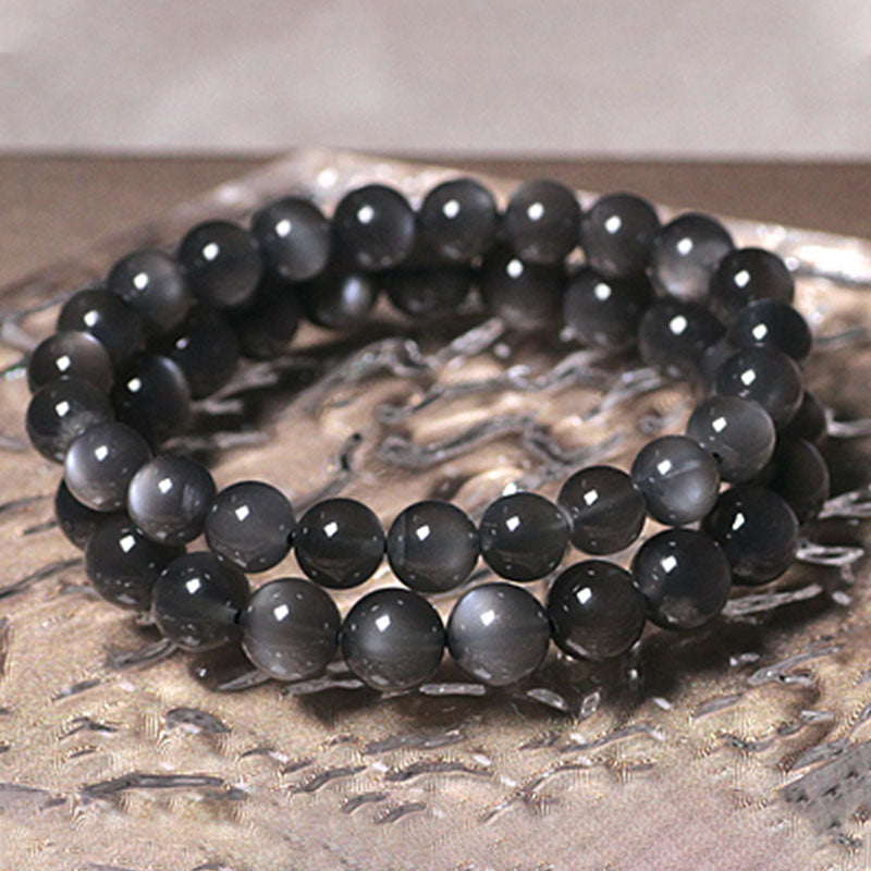 Nimara Ritual Natural Moonstone Positive Love Beads Bracelet