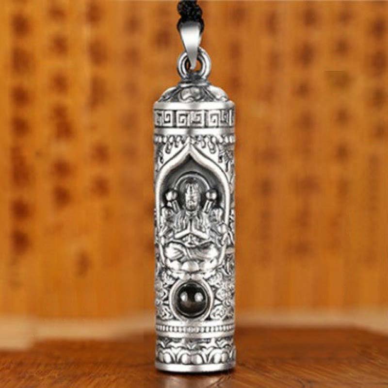 Nimara Ritual Chinese Zodiac Natal Buddha Projection Prosperity Necklace Pendant