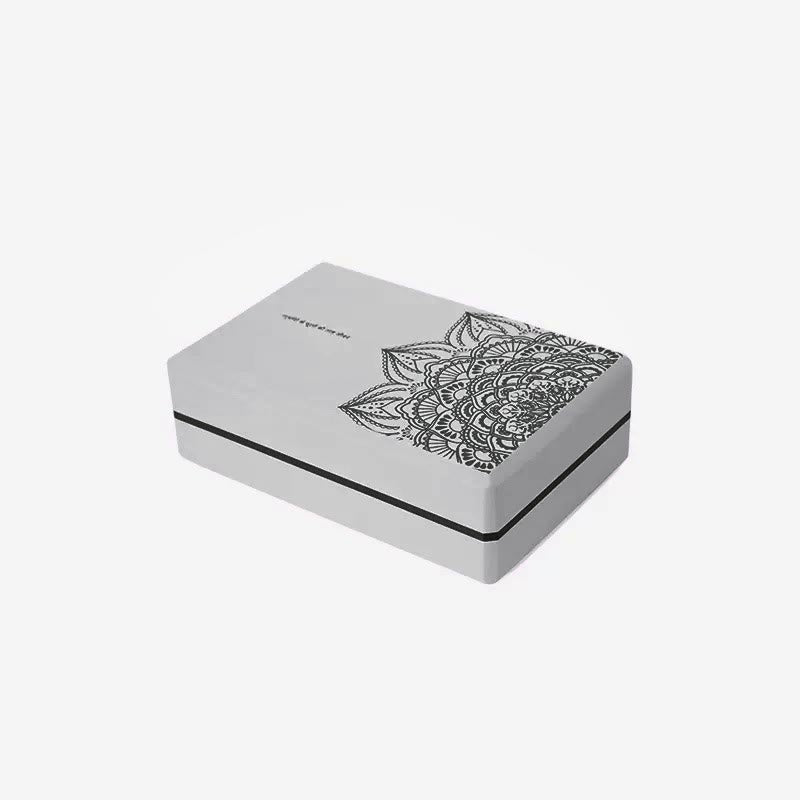 Nimara Ritual Tibetan Mandala Mindful Soft Non-Slip Foam Yoga Block