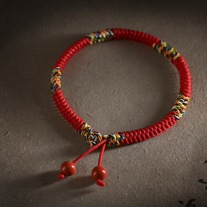 Nimara Ritual Five Colors King Kong Knot String Protection Luck Bracelet