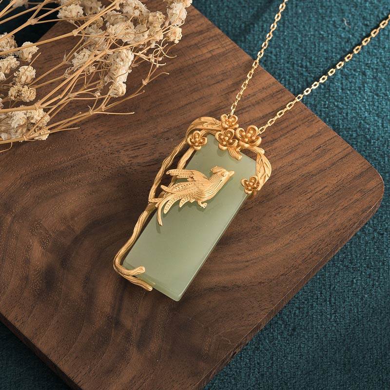Nimara Ritual Natural Green Aventurine Balance Necklace Pendant