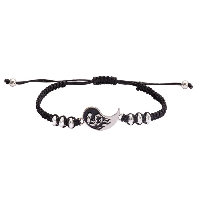 Nimara Ritual 2pcs Yin Yang Dragon Couple Bracelet