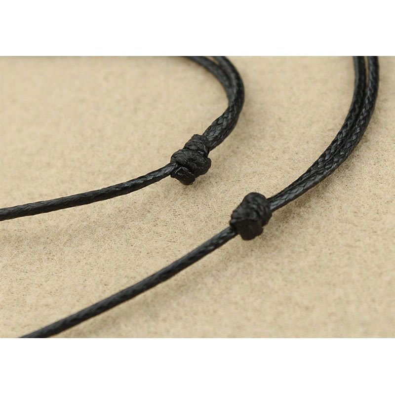 Nimara Ritual Tibet Turquoise Bead Marquise Pattern Protection Strength Necklace Pendant