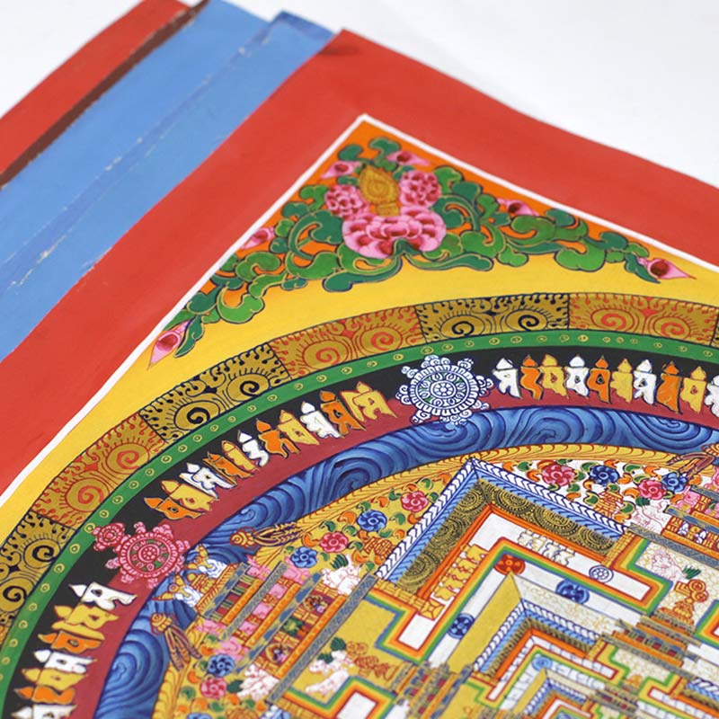 Nimara Ritual Tibetan Thangka Painting Blessing Handmade Decoration