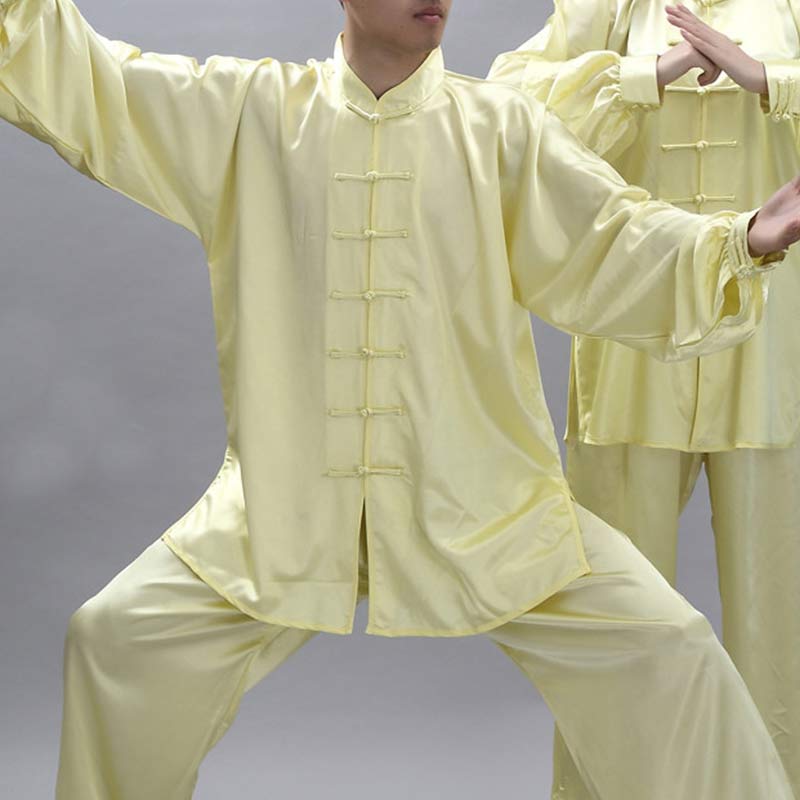 Nimara Ritual Simple Pattern Meditation Prayer Spiritual Zen Tai Chi Qigong Practice Unisex Clothing Set
