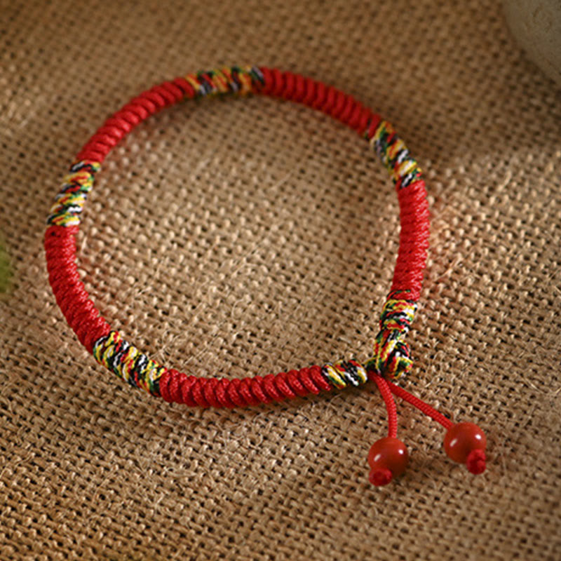 Nimara Ritual Five Colors King Kong Knot String Protection Luck Bracelet