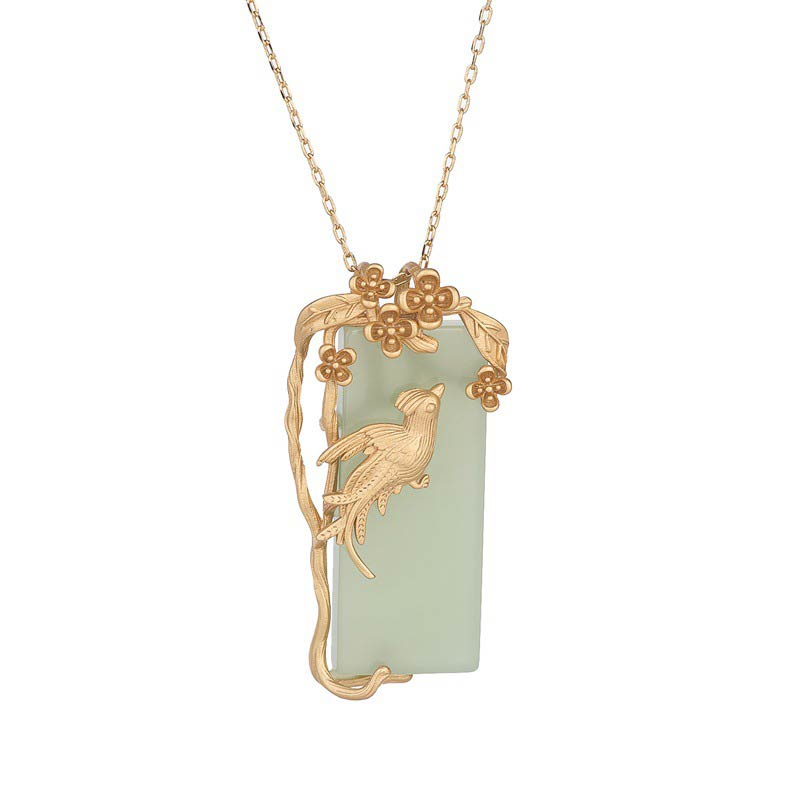 Nimara Ritual Natural Green Aventurine Balance Necklace Pendant