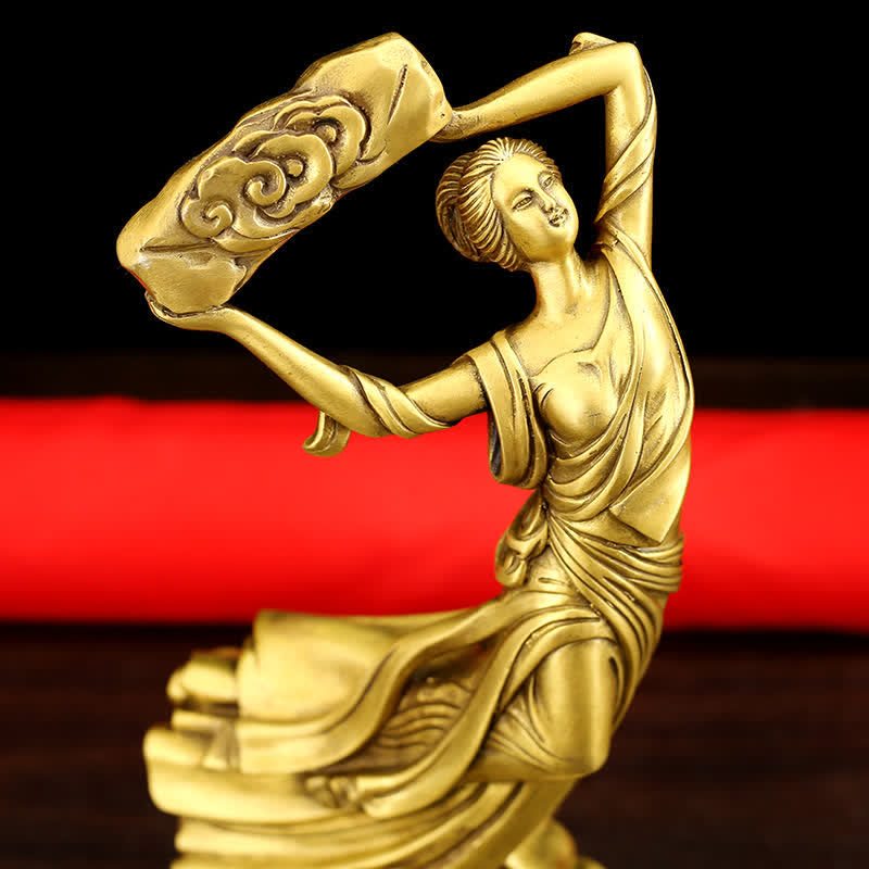 Nimara Ritual Bodhisattva Nuwa Mends The Sky Protection Copper Statue Decoration