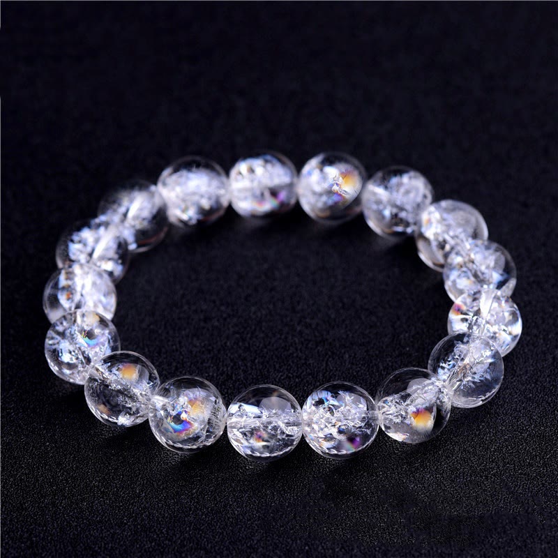 Nimara Ritual Natural White Crystal Protection Healing Bracelet