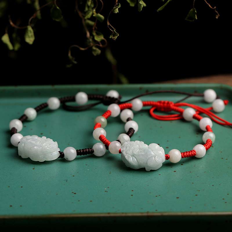 Nimara Ritual Natural Jade PiXiu Luck Bracelet
