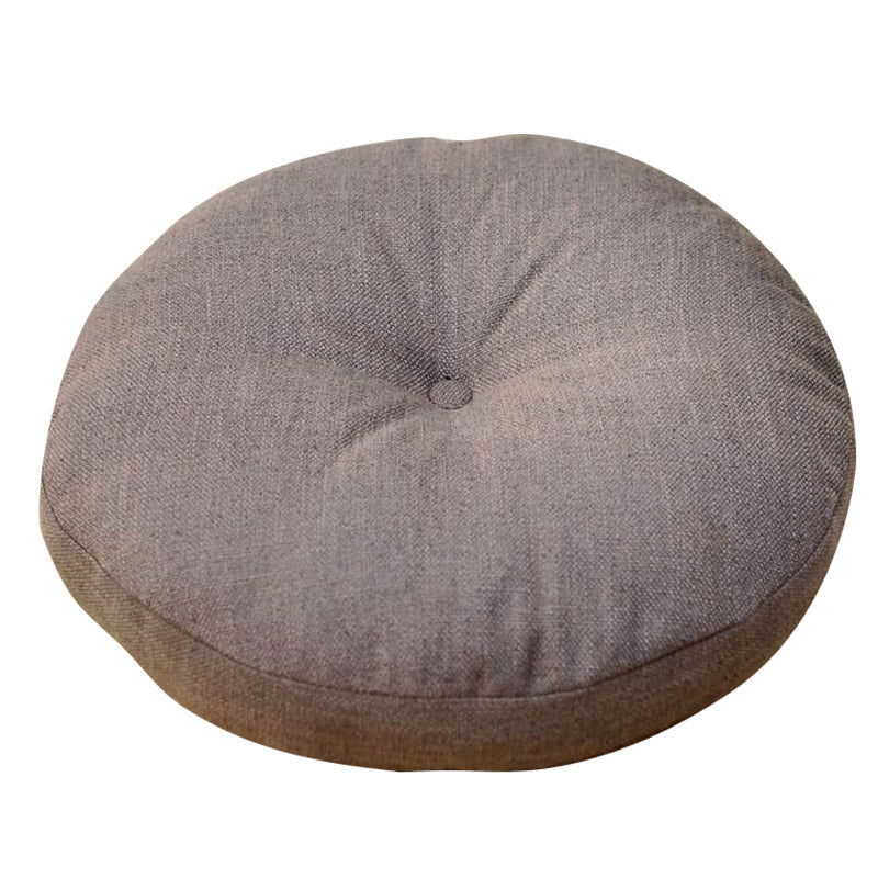 Nimara Ritual Lotus Simple Pattern Linen Meditation Seat Cushion Home Living Room Decoration