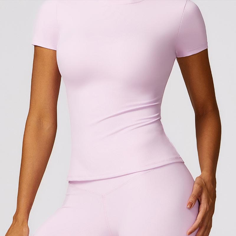 Nimara Ritual Women Short Sleeve T-Shirt Top High Waist Leggings Pants For Sports Yoga