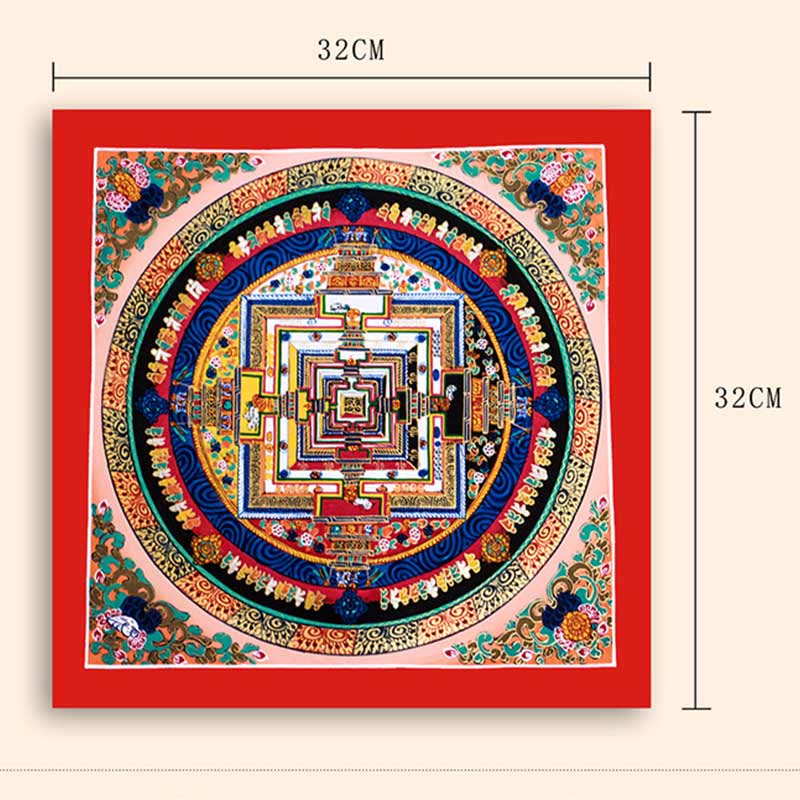 Nimara Ritual Tibetan Handmade Thangka Mandala Painting Blind Box Random Color Pattern
