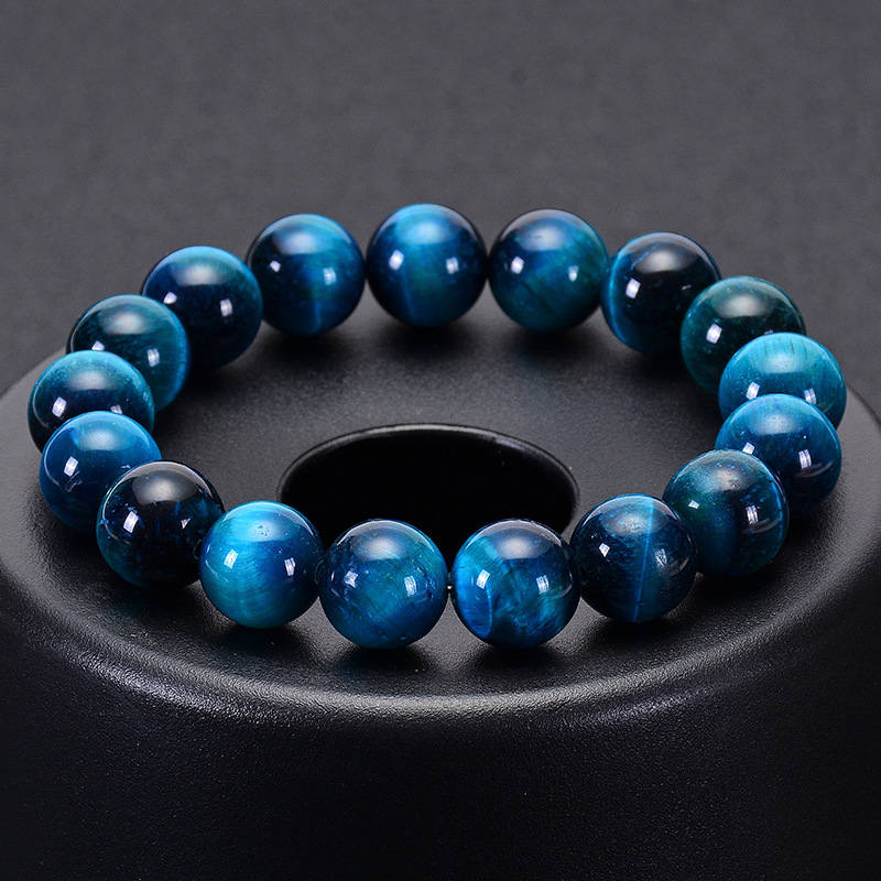 Against Negative Energy Blue Tiger Eye Bracelet