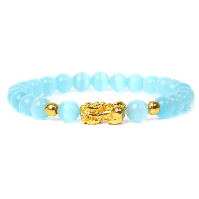 Nimara Ritual FengShui Lucky Pixiu Obsidian Wealth Bracelet