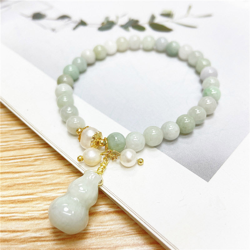 Nimara Ritual Jade Gourd Blessing Protection Charm Bracelet