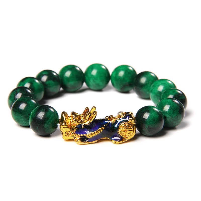 Nimara Ritual Pixiu Jade Abundance Protection Bracelet