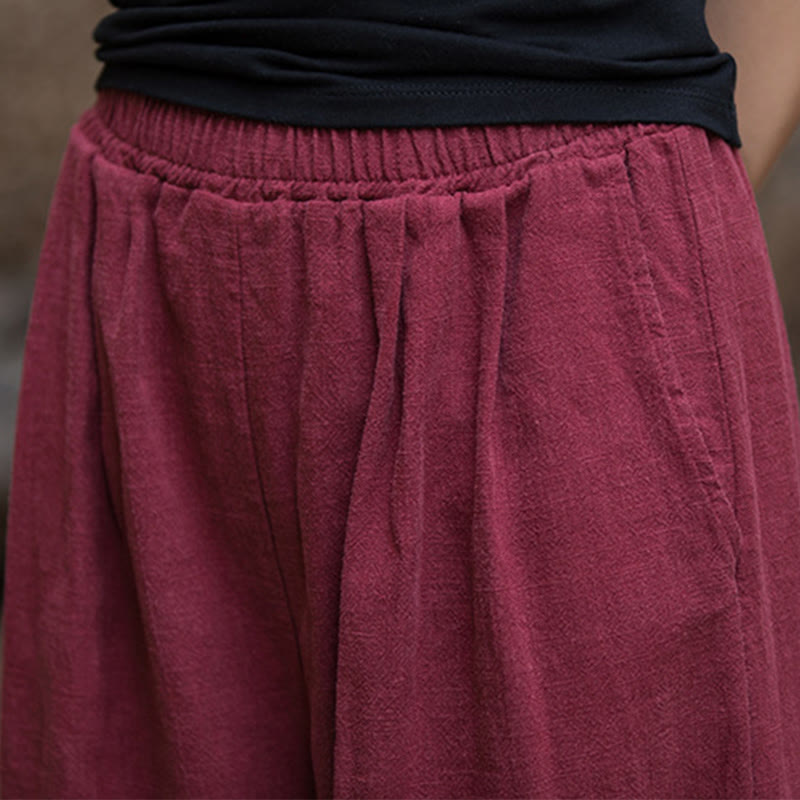Nimara Ritual Retro Wide Leg Pants Casual Women's Yoga Pants With Pockets