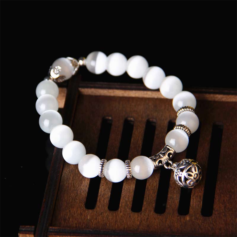 Nimara Ritual Tibetan Cat Eye Lucky Bracelet