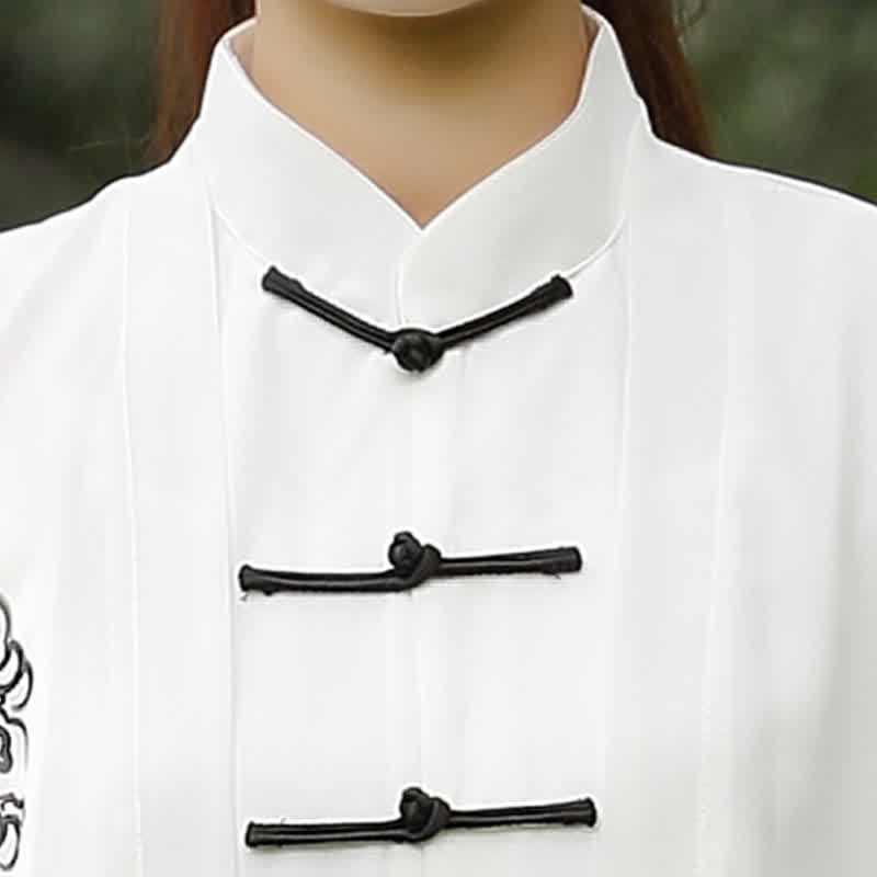 Nimara Ritual Auspicious Clouds Gradient Meditation Prayer Spiritual Zen Tai Chi Qigong Practice Women's Clothing Set