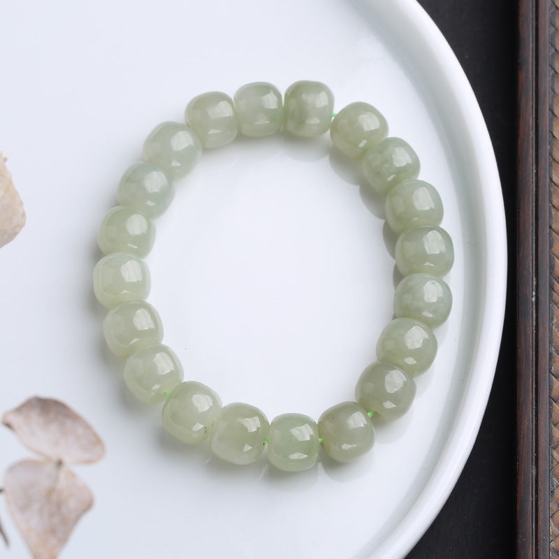 Nimara Ritual Gradient Jade Luck Blessing Bracelet
