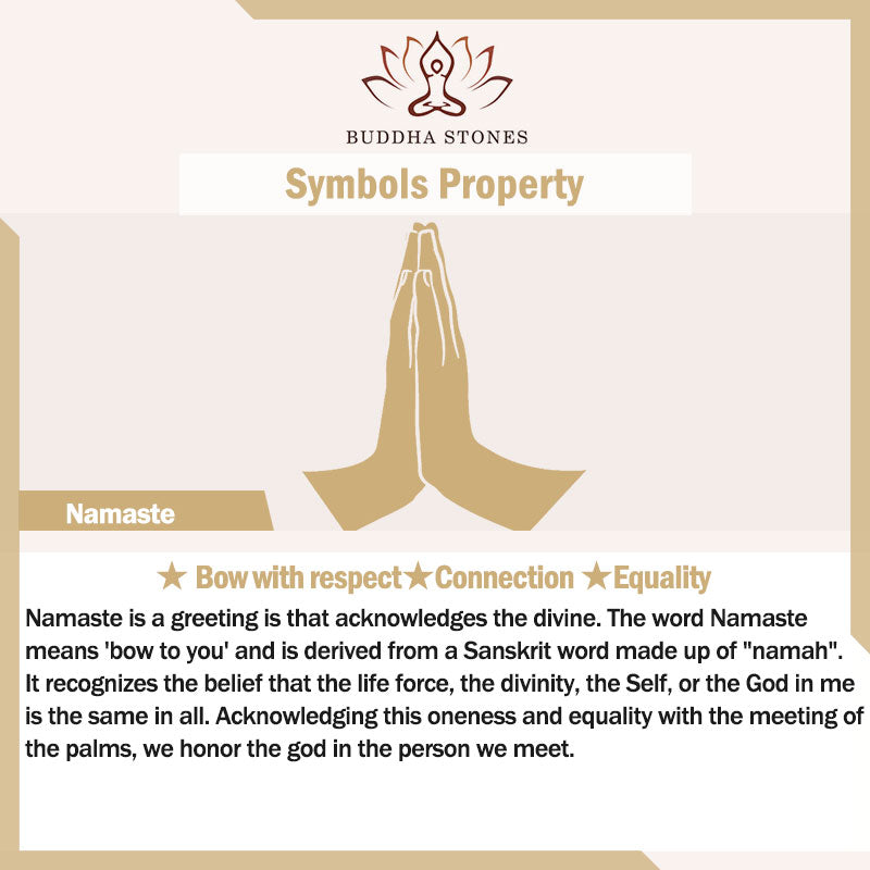 Nimara Ritual 925 Sterling Silver Namaste Equality Stud Earrings