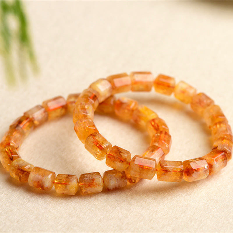 Nimara Ritual Natural Citrine Prosperity Protection Bracelet