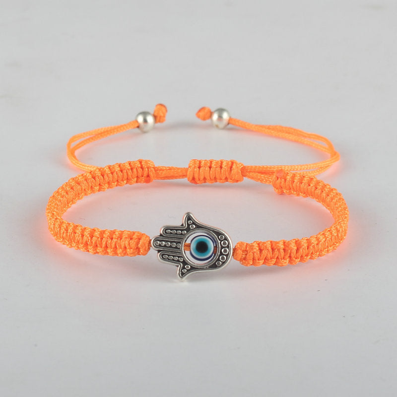 Nimara Ritual Handmade Hamsa Symbol Protection Luck String Bracelet