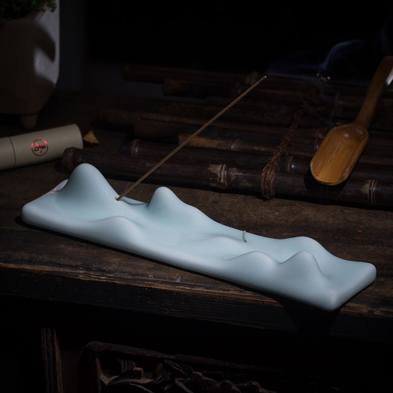 Nimara Ritual Mountain Cloud Meditation Balance Incense Holder