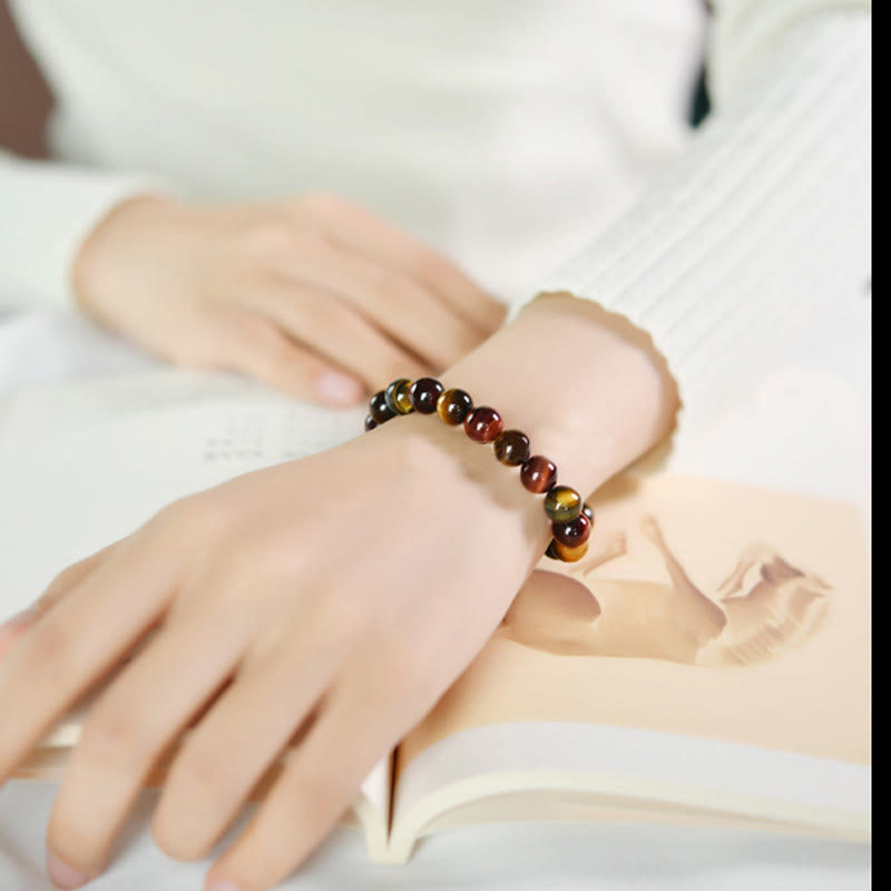 Nimara Ritual Natural Tiger Eye Positive Protection Bracelet