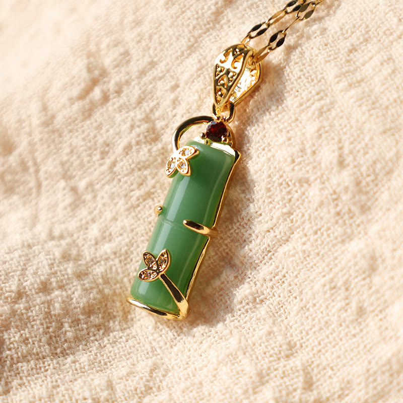 Brings Unexpected Windfall Luck Jade Necklace Pendant