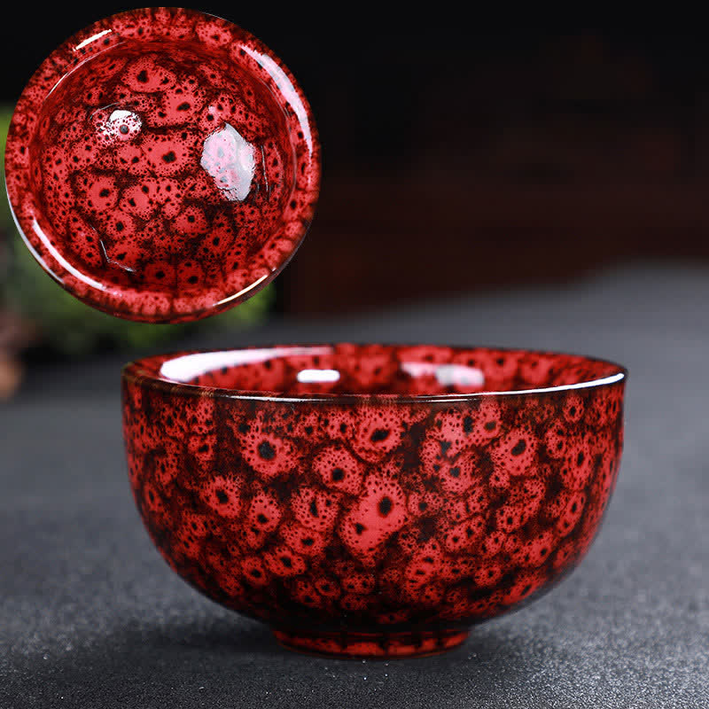Nimara Ritual Colorful Ceramic Teacup Home Office Tea Cups