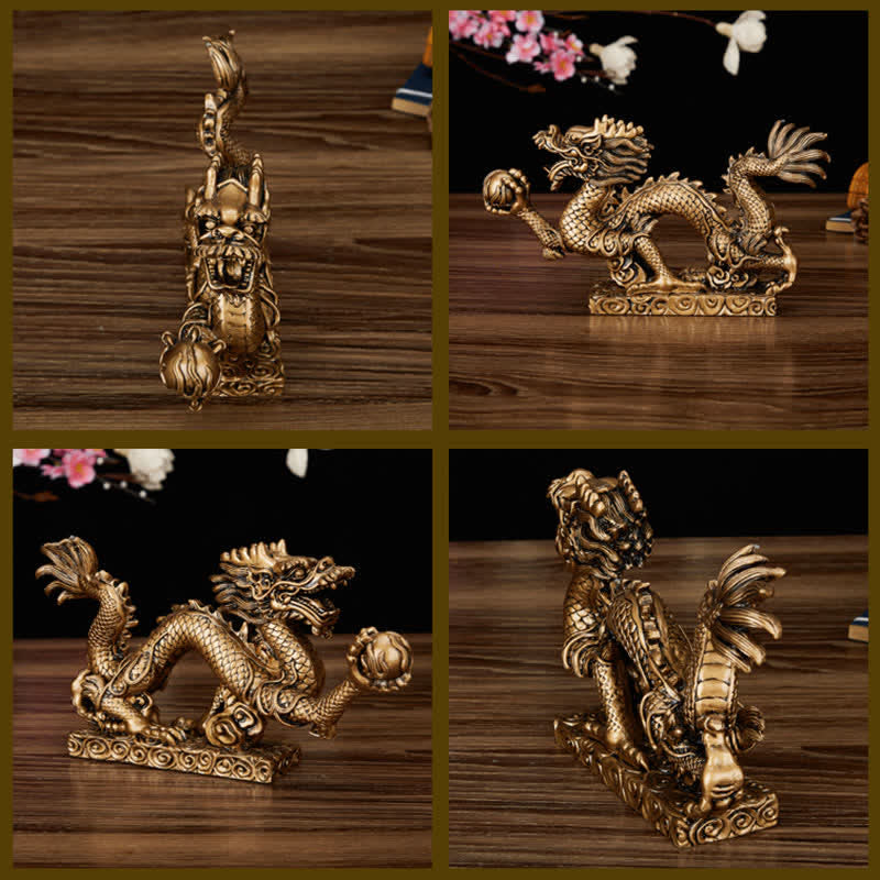 Nimara Ritual Feng Shui Dragon Auspicious Cloud Wealth Luck Decoration