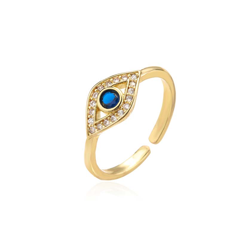 Nimara Ritual Evil Eye Protection Blessing Copper Ring
