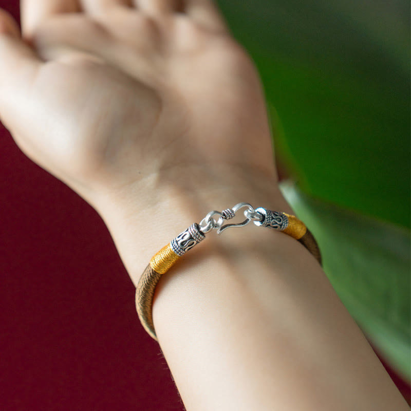 Nimara Ritual Handmade Tibetan Amulet King Kong Knot Luck Protection Braided Bracelet